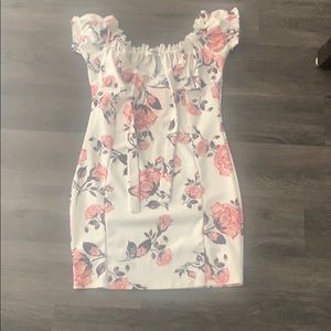 Cute Misguided Milkmaid Dress